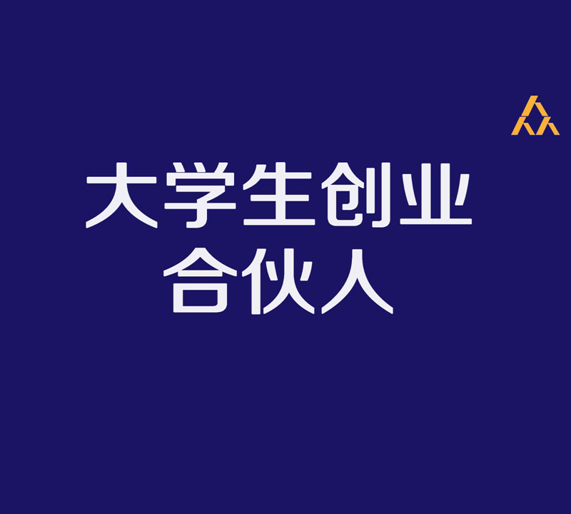 大学生创业合伙人